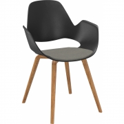 Houe - Falk Sessel Eiche Hellgrau (Connect)