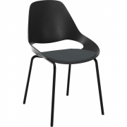 Houe - Falk Stuhl Dunkelgrau (Cura)