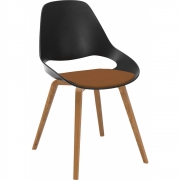 Houe - Falk Stuhl Eiche Terrakotta (Connect)