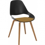 Houe - Falk Stuhl Eiche Dunklgelb (Cura)