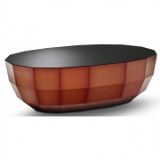 Müller Möbelfabrikation - MO 09 Couchtisch Kupfer / Schwarz