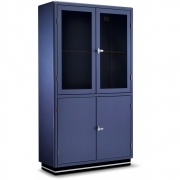 Müller Möbelfabrikation - Classic Line SB 424-2 Vitrine mit 2 Glastüren 