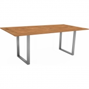 Stern - Kufentisch Teak 