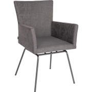 Stern - Artus Sessel VIP Edelstahl anthrazit 