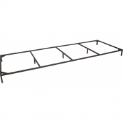 Stern - Untergestell für Fontana/Corda 244x85 cm H 14 cm | Anthrazit