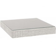 Stern - Fontana Beistelltisch mit Glasplatte 