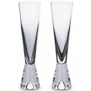 Tom Dixon - Tank Champagnerglas (2 Stk.) Schwarz