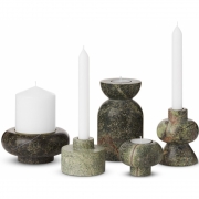 Tom Dixon - Rock Kerzenhalter Large (5er Set) 