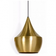Tom Dixon - Beat Fat LED Pendelleuchte Messing Gebürstet