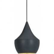 Tom Dixon - Beat Fat LED Pendelleuchte Schwarz