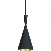Tom Dixon - Beat Tall LED Pendelleuchte Schwarz