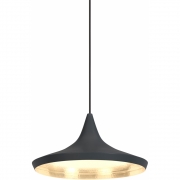 Tom Dixon - Beat Wide LED Pendelleuchte Schwarz