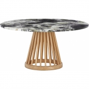 Tom Dixon - Fan Tisch Ø90 cm, Eiche natur 