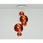 Tom Dixon - Melt LED Pendelleuchtensystem L Kupfer