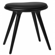 Mater - Hocker Buche schwarz gebeizt