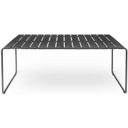 Mater - Ocean Tisch 4 pers. Schwarz