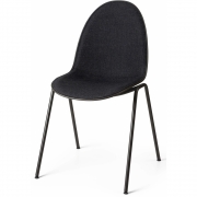 Mater - Eternity Side Stuhl Coffee Waste Edition mit Vollpolsterung 