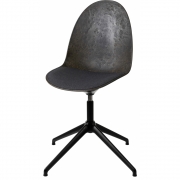 Mater - Eternity Drehstuhl Gestell schwarz mit Sitzpolsterung 