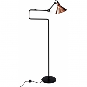 DCW - Lampe Gras N°411 Stehleuchte Rohkupfer | Konisch