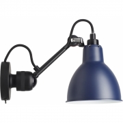 DCW - Lampe Gras N°304 SW Wandleuchte - Gestell Schwarz 