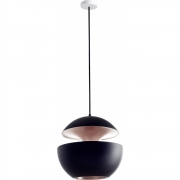 DCW - Here Comes The Sun 350 Deckenleuchte Schwarz/Kupfer