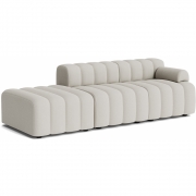 Norr11 - Studio 1 Sofa Outdoor Whisper (Sunbrella Savane)
