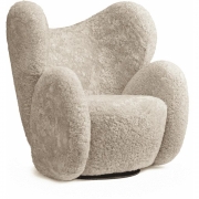 Norr11 - Big Big Chair Sessel Moonlight (Schafsfell)