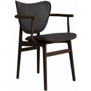 Norr11 - Elephant Armlehnstuhl Dunkel geräuchert | Anthrazit 21003