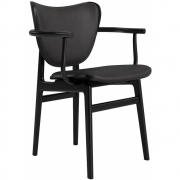 Norr11 - Elephant Armlehnstuhl Schwarz | Anthrazit 21003