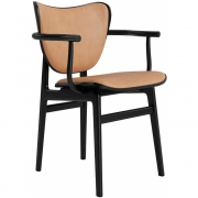 Norr11 - Elephant Armlehnstuhl Schwarz | Camel 21004