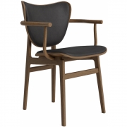 Norr11 - Elephant Armlehnstuhl Hell geräuchert | Anthrazit 21003