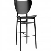 Norr11 - Elephant Barstuhl Schwarz