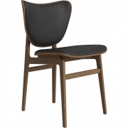 Norr11 - Elephant Stuhl mit Frontpolsterung Hell geräuchert | Anthrazit 21003