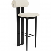 Norr11 - Hippo Barstuhl Schwarz | Barnum Col 24