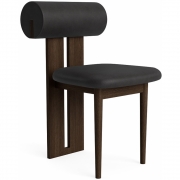 Norr11 - Hippo Stuhl Dunkel geräuchert | Anthrazit 21003 (Dunes)