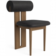 Norr11 - Hippo Stuhl Hell geräuchert | Anthrazit 21003 (Dunes)