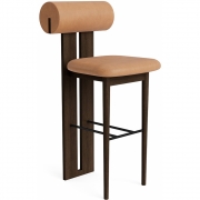 Norr11 - Hippo Thekenstuhl Dunkel geräuchert | Camel 21004 (Dunes)