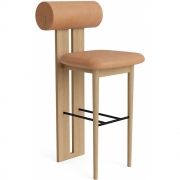 Norr11 - Hippo Thekenstuhl Natur | Camel 21004 (Dunes)