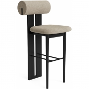 Norr11 - Hippo Thekenstuhl Schwarz | Barnum Col 3