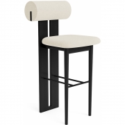 Norr11 - Hippo Thekenstuhl Schwarz | Barnum Col 24