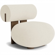 Norr11 - Hippo Lounge Chair Natur | Barnum Col 24