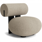 Norr11 - Hippo Lounge Chair Schwarz | Barnum Col 3