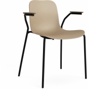 Norr11 - Langue Armlehnstuhl Hell geräuchert | Ecru