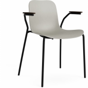 Norr11 - Langue Armlehnstuhl Dunkel geräuchert | Flint Grau