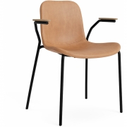 Norr11 - Langue Armlehnstuhl gepolstert Natur | Camel 21004 (Dunes)