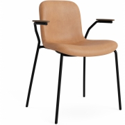 Norr11 - Langue Armlehnstuhl Soft gepolstert Hell geräuchert | Camel 21004 (Dunes)