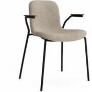 Norr11 - Langue Armlehnstuhl Soft gepolstert Hell geräuchert | Barnum Col 3