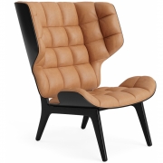 Norr11 - Mammoth Stuhl Schwarz | Camel 21004 (Dunes)