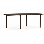 Norr11 - Oku Esstisch rechteckig 200 cm | Dunkel geräuchert