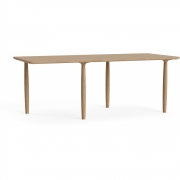 Norr11 - Oku Esstisch rechteckig 200 cm | Natur